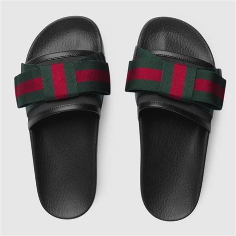 gucci slides with bow replica|vintage gucci slides.